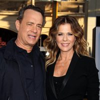 Tom Hanks y Rita Wilson en el estreno de 'Larry Crowne'