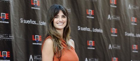 Penélope Cruz en el Paseo de la Fama de Madrid