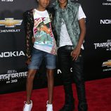 Willow y Jaden Smith en la premiere en Nueva York de Transformers 3