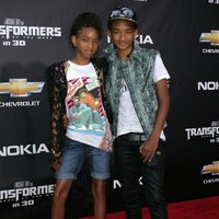 Willow y Jaden Smith en la premiere en Nueva York de Transformers 3