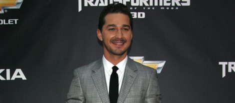 Shia LaBeouf en la premiere en Nueva York de Transformers 3