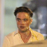 Robert Pattinson tras recibir un tartazo en el rodaje de 'Cosmópolis'