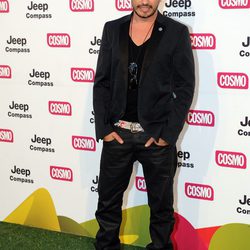 David de María en los Premios Pétalo de Rosa de Cosmopolitan