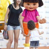 Sandra Blázquez en el Parque de Atracciones