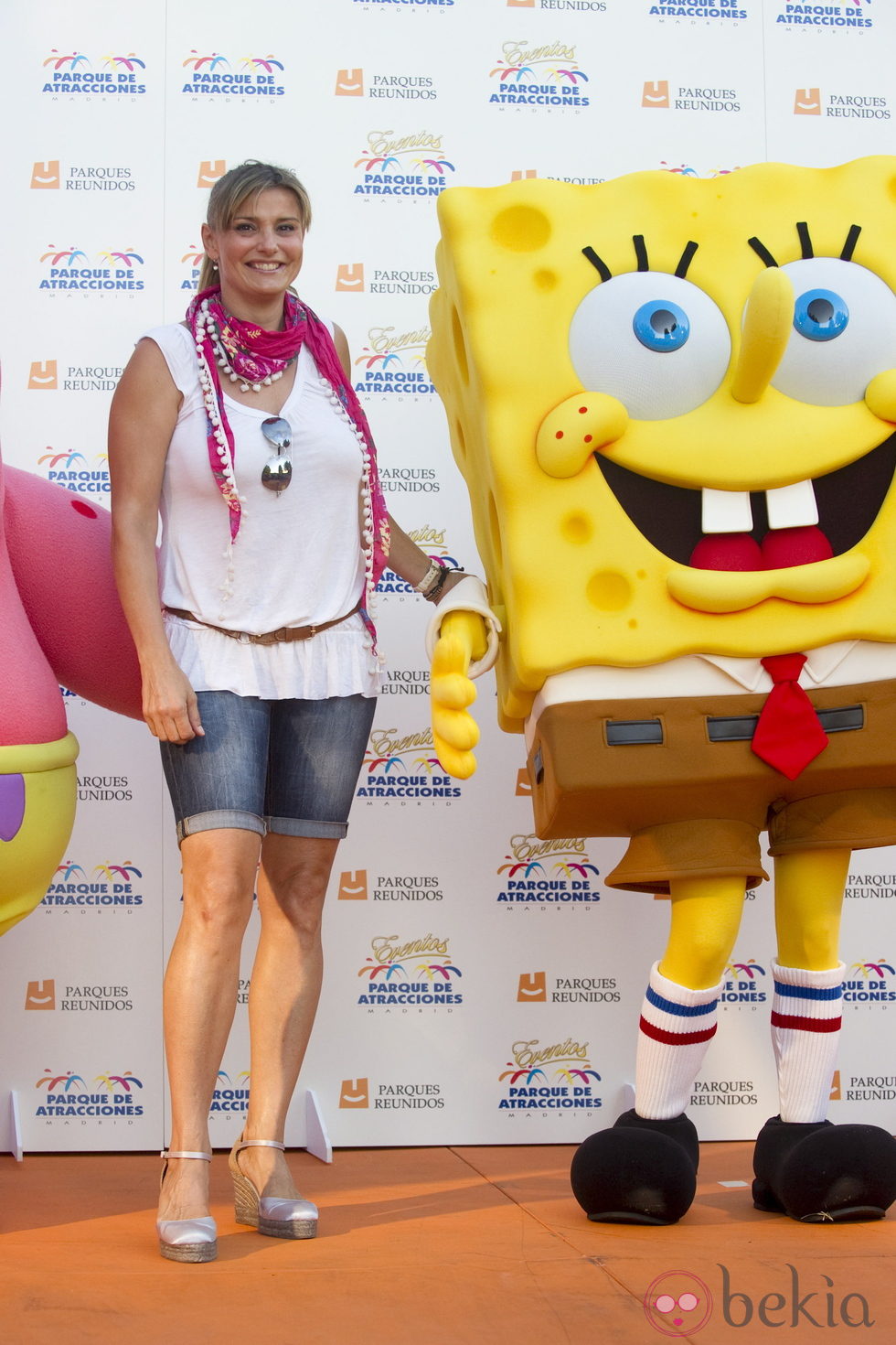 Coral Bistuer en el Parque de Atracciones