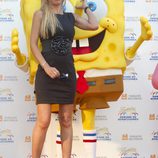 Belén Esteban y Bob Esponja en el Parque de Atracciones