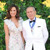 Elio Berhanyer y Mónica de Tomás en la Fiesta del 25 aniversario de 'Elle'