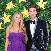 Vanessa Lorenzo y Jon Kortajarena en la Fiesta del 25 Aniversario de 'Elle'