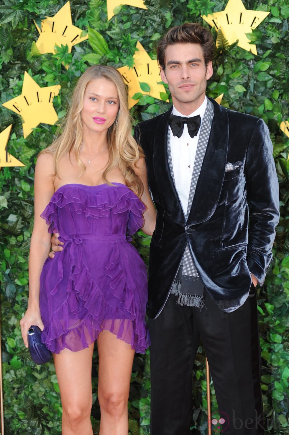 Vanessa Lorenzo y Jon Kortajarena en la Fiesta del 25 Aniversario de 'Elle'