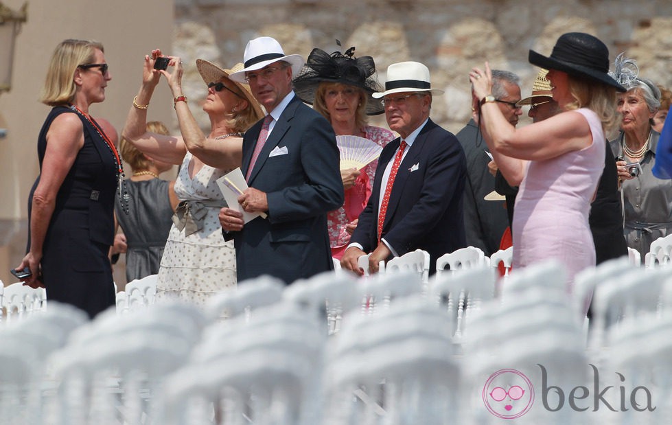 Invitados de la boda religiosa de Alberto y Charlene de Mónaco