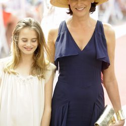 Ines de la Fressange en la boda religiosa de Alberto y Charlene