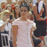 Carlota Casiraghi en la boda religiosa de Alberto y Charlene 