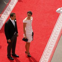 Alex Dellal y Carlota Casiraghi en la boda de Alberto y Charlene de Mónaco