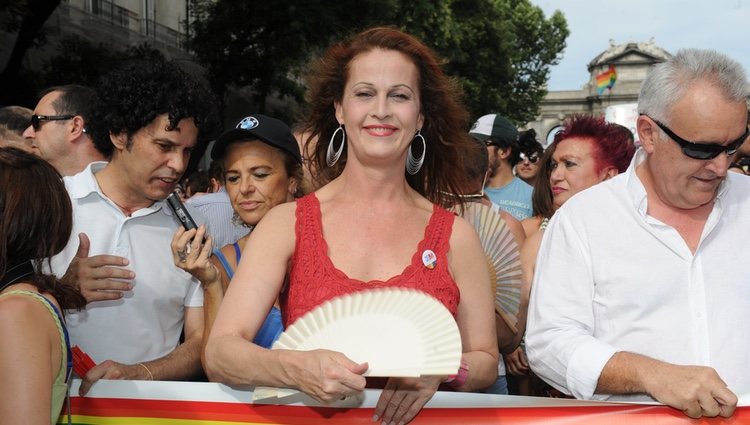 Carla Antonelli en el Orgullo Gay de Madrid