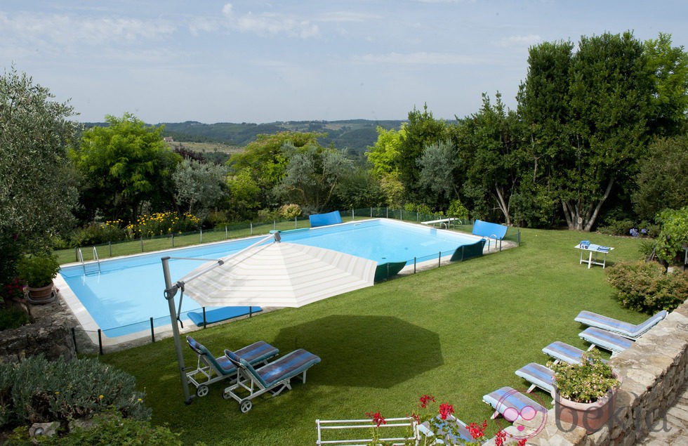 Jardín de la villa de veraneo de la Familia Real Holandesa