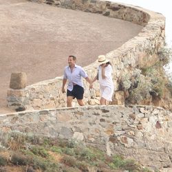 El Presidente y la Primera Dama de Francia de vacaciones en la Costa Azul