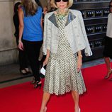 Anna Wintour en la presentación de Armani en París