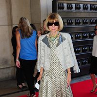 Anna Wintour en la presentación de Armani en París