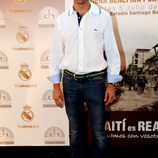 Darío Barrio en la cena benéfica por Haití del Real Madrid