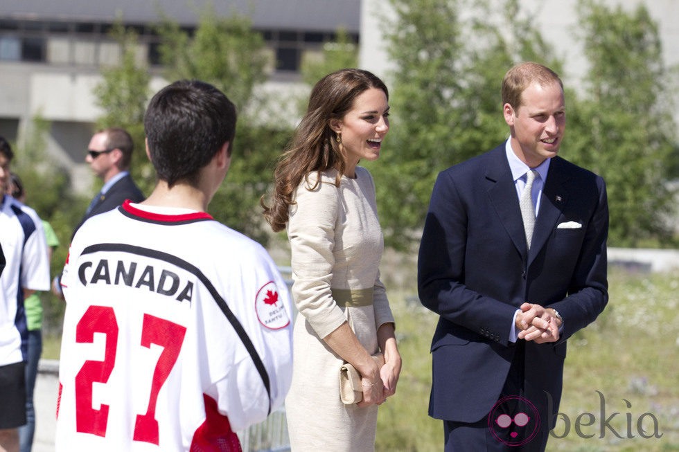 Los Duques de Cambridge en Yellowknife