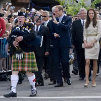 Guillermo y Catalina de Cambridge en Yellowknife