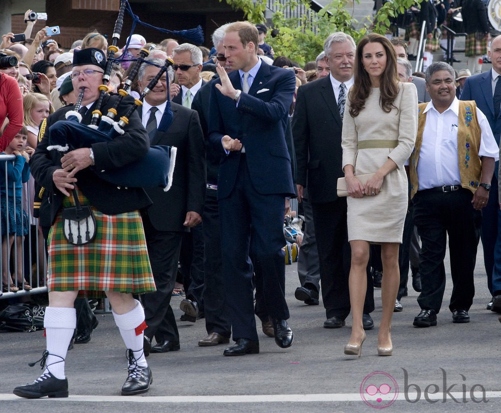 Guillermo y Catalina de Cambridge en Yellowknife