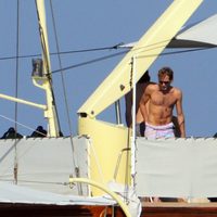 Andrea Casiraghi a bordo del Pacha III en Saint-Tropez