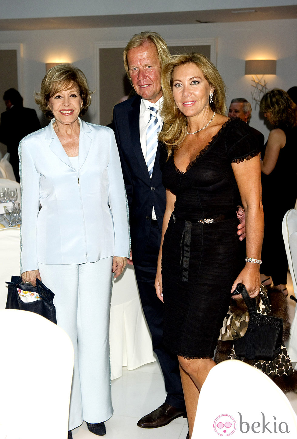 Laura Valenzuela, Matthias Kuhn y Norma Duval en los Premios Estrella de Oro