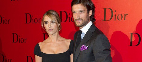 Rafa Medina y Laura Vecino en la fiesta Dior