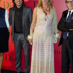 Antonio Carmona y Mariola Orellana en la fiesta Dior