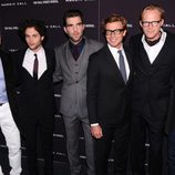 Kevin Spacey, Penn Badgley, Zachary Quinto, Simon Baker, Paul Bettany and Stanley Tucci en la premiere de 'Margin Call' en Nueva York 