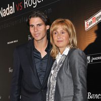 Rafa Nadal y su madre Ana María Parera