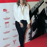 Priscila de Gustín en el estreno de 'De mayor quiero ser soldado'