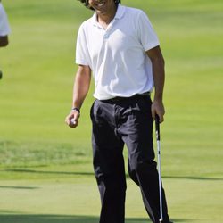 Javier Ballesteros, hijo de Severiano Ballesteros, en el Castelló Masters de Golf