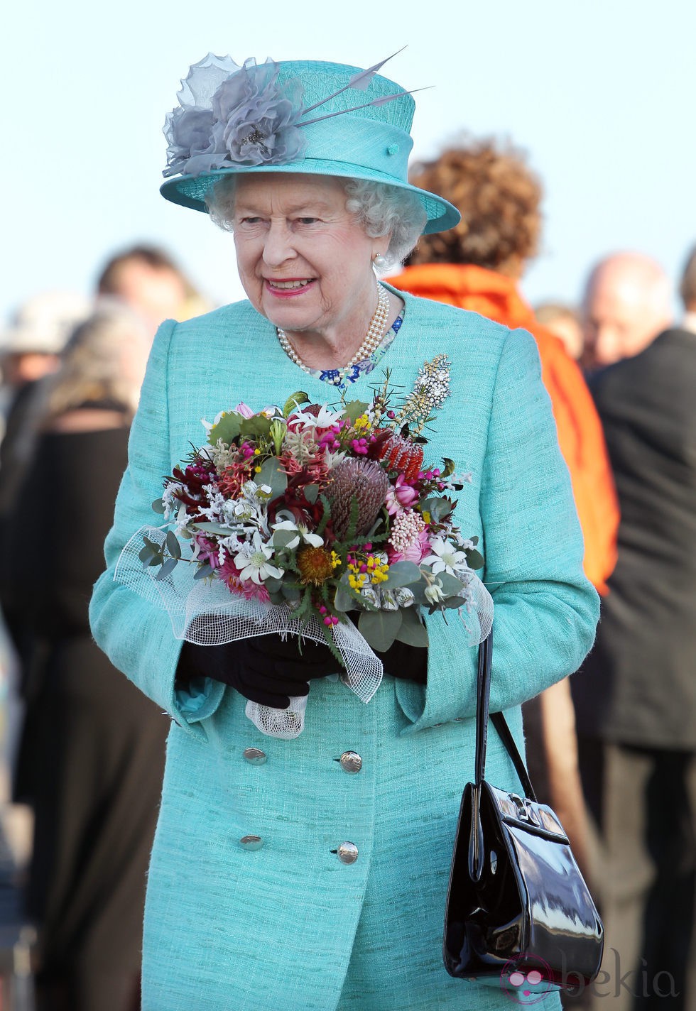 La reina de Inglaterra en Australia