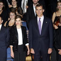 Los Príncipes de Asturias en el concierto de clausura de la XX Semana de Mu&#769;sica en Oviedo