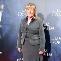 María Garralón en el estreno de 'La voz dormida' en Madrid