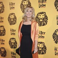 Nieves Herrero en el estreno del musical 'El Rey León' en Madrid