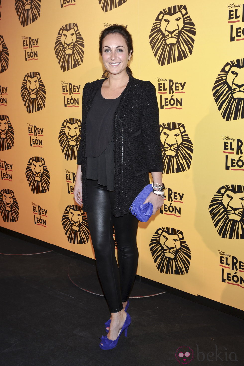 Ana Milán en el estreno del musical 'El Rey León' en Madrid