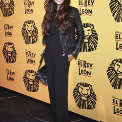 Patricia Pérez en el estreno del musical 'El Rey León' en Madrid