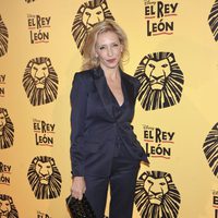 Marta Robles en el estreno del musical 'El Rey León' en Madrid