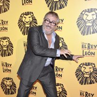 David Venancio Muro en el estreno del musical 'El Rey León' en Madrid