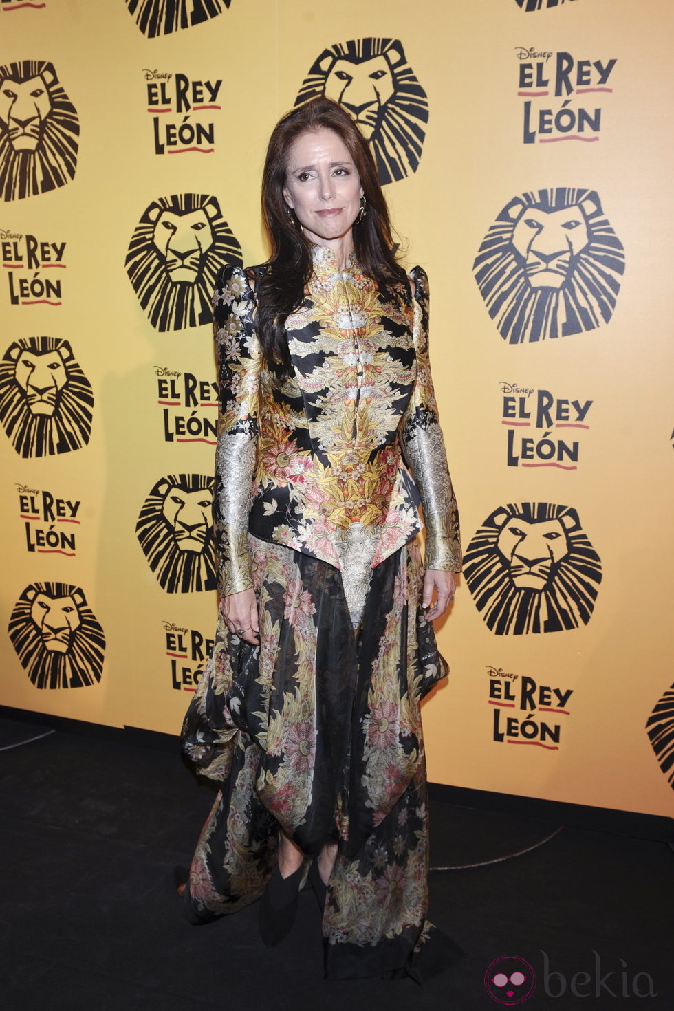 Julie Taymor en el estreno del musical 'El Rey León' en Madrid