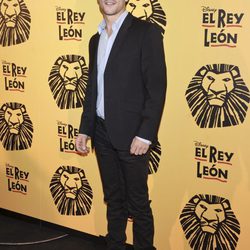 Alejo Sauras en el estreno del musical 'El Rey León' en Madrid