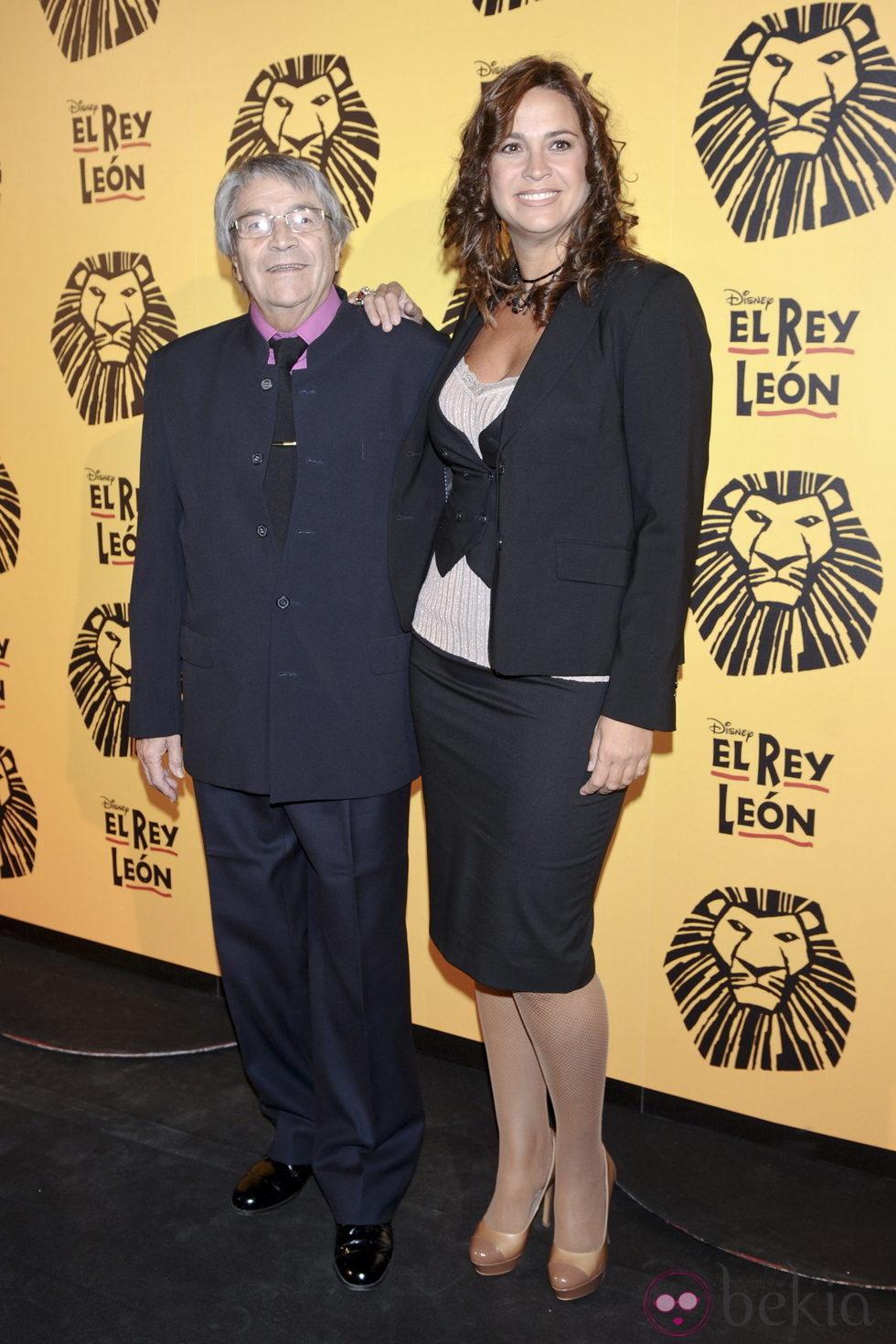 Marta Valverde en el estreno del musical 'El Rey León' en Madrid