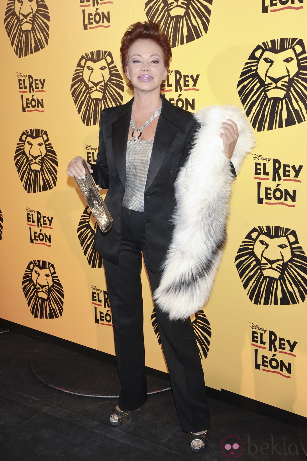 Paloma San Basilio en el estreno del musical 'El Rey León' en Madrid