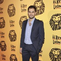 Iker Lastra en el estreno del musical 'El Rey León' en Madrid