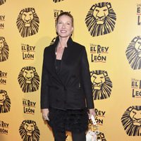 Anne Igartiburu en el estreno del musical 'El Rey León' en Madrid