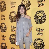 Goya Toledo en el estreno del musical 'El Rey León' en Madrid