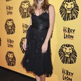 Priscila de Gustín en el estreno del musical 'El Rey León' en Madrid